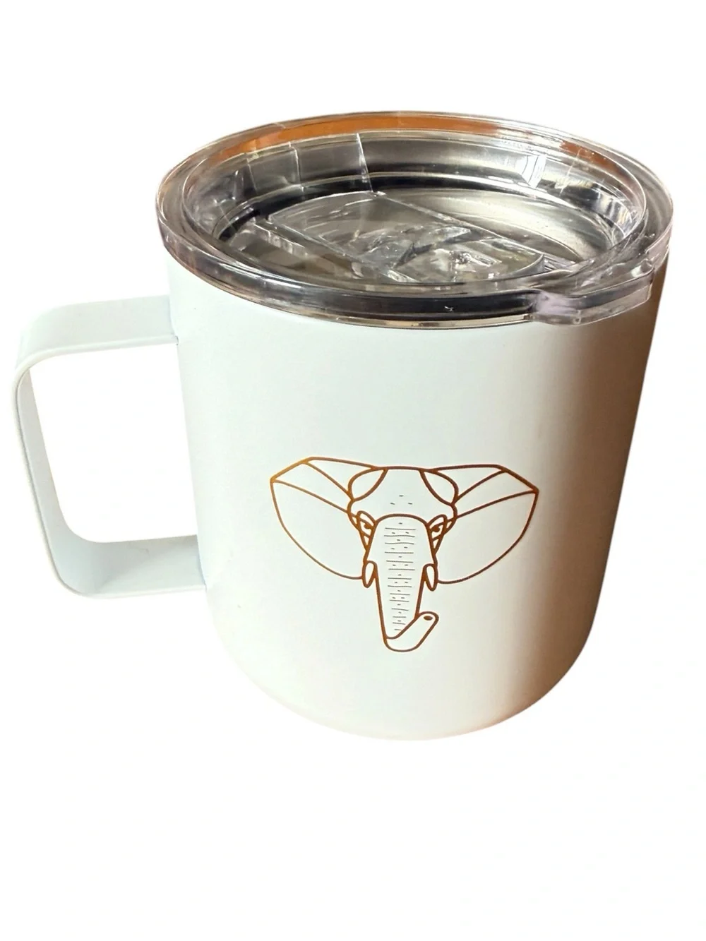 Sseko White Together Coffee Travel Mug